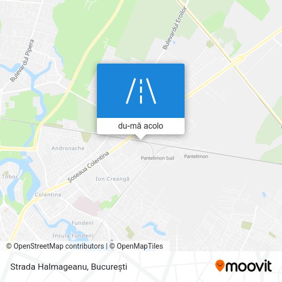 Hartă Strada Halmageanu