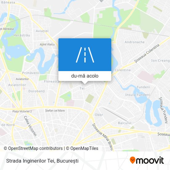 Hartă Strada Inginerilor Tei