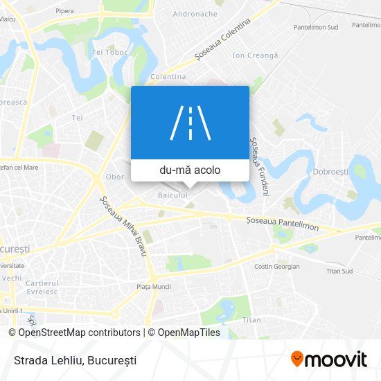 Hartă Strada Lehliu