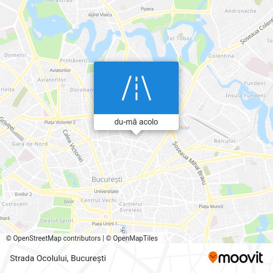 Hartă Strada Ocolului