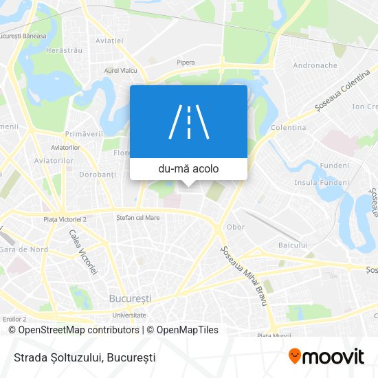 Hartă Strada Șoltuzului