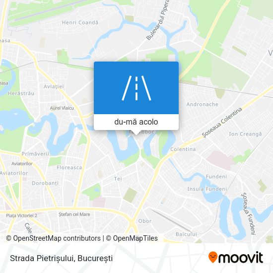 Hartă Strada Pietrișului