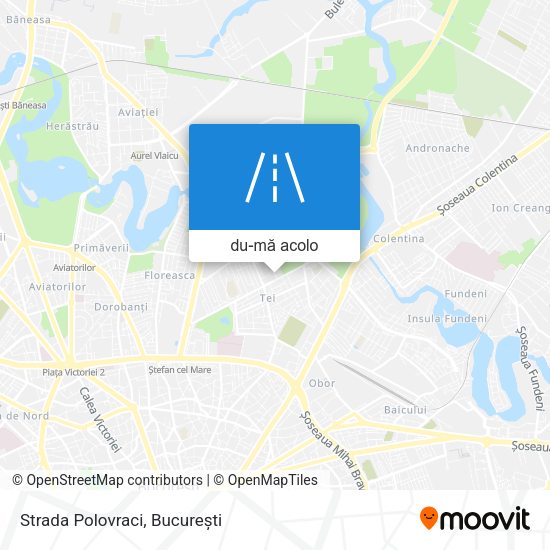Hartă Strada Polovraci