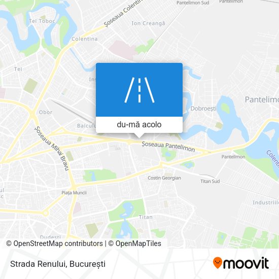 Hartă Strada Renului