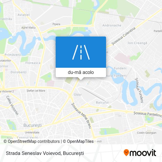 Hartă Strada Seneslav Voievod