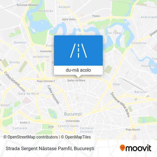 Hartă Strada Sergent Năstase Pamfil