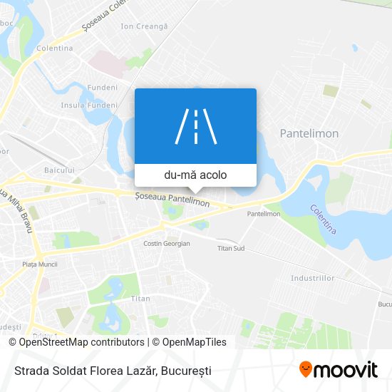 Hartă Strada Soldat Florea Lazăr