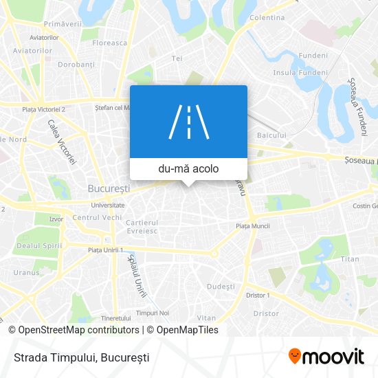 Hartă Strada Timpului