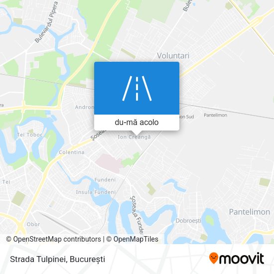 Hartă Strada Tulpinei