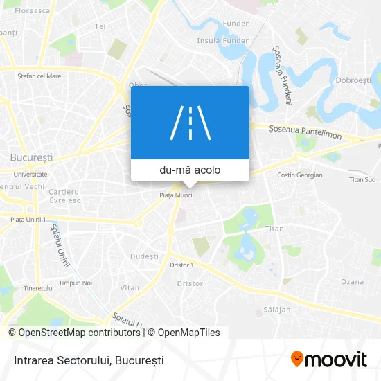 Hartă Intrarea Sectorului