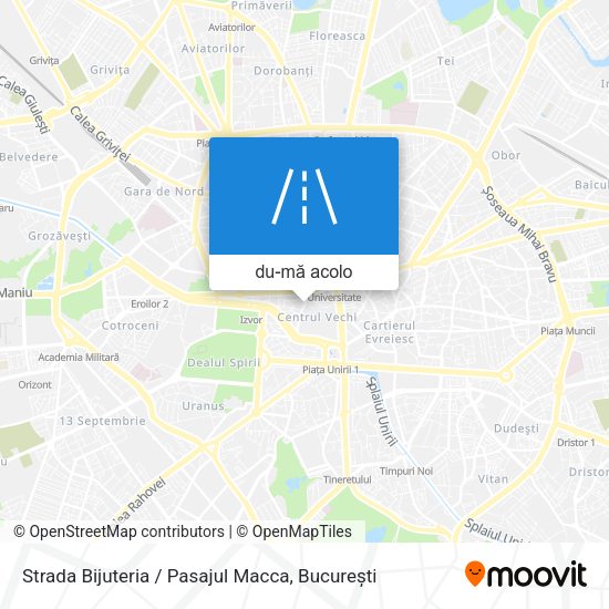 Hartă Strada Bijuteria / Pasajul Macca