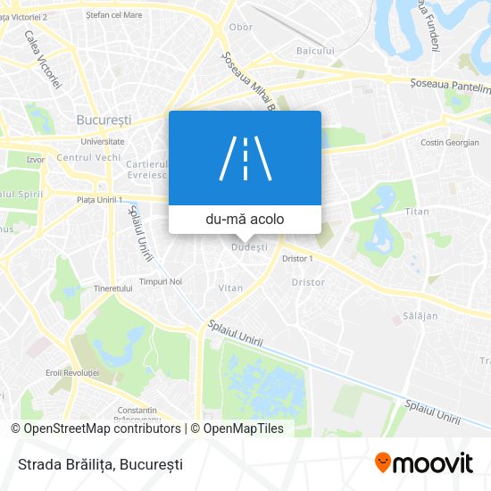 Hartă Strada Brăilița