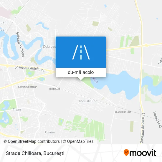Hartă Strada Chilioara