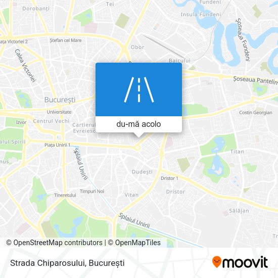 Hartă Strada Chiparosului