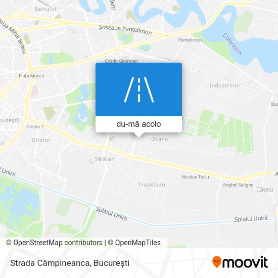 Hartă Strada Câmpineanca
