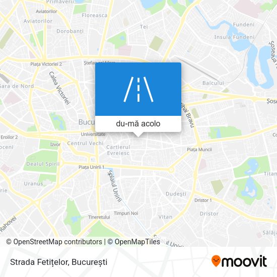 Hartă Strada Fetițelor