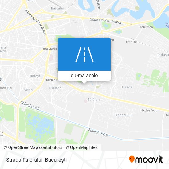 Hartă Strada Fuiorului