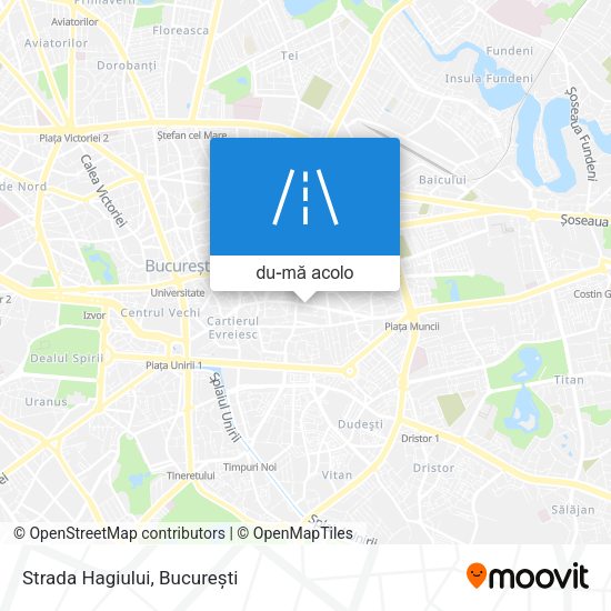 Hartă Strada Hagiului