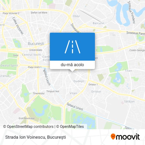 Hartă Strada Ion Voinescu