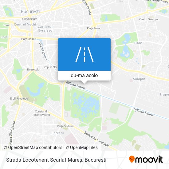 Hartă Strada Locotenent Scarlat Mareș