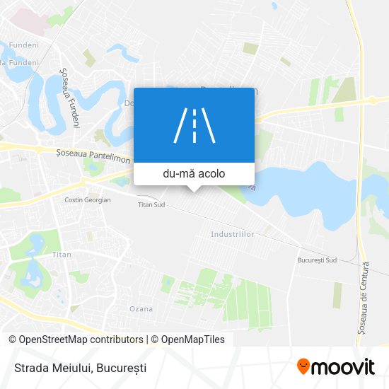 Hartă Strada Meiului