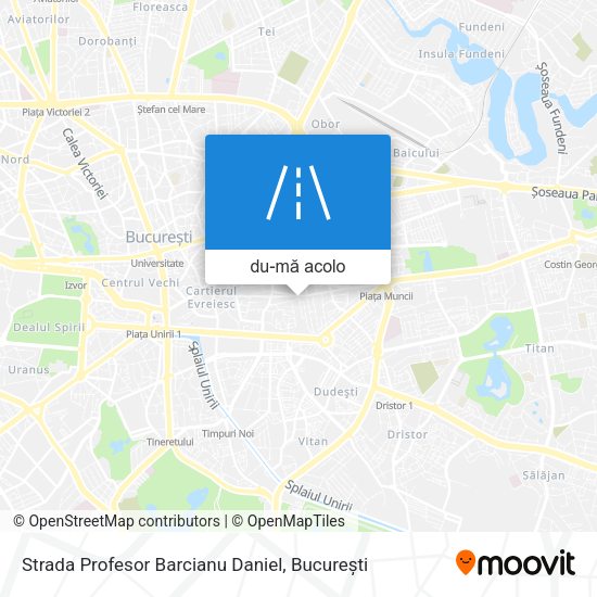 Hartă Strada Profesor Barcianu Daniel