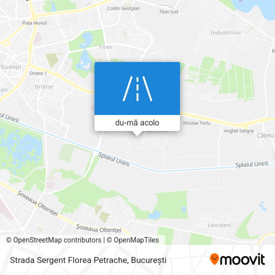Hartă Strada Sergent Florea Petrache
