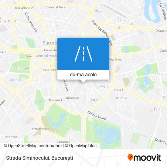 Hartă Strada Siminocului