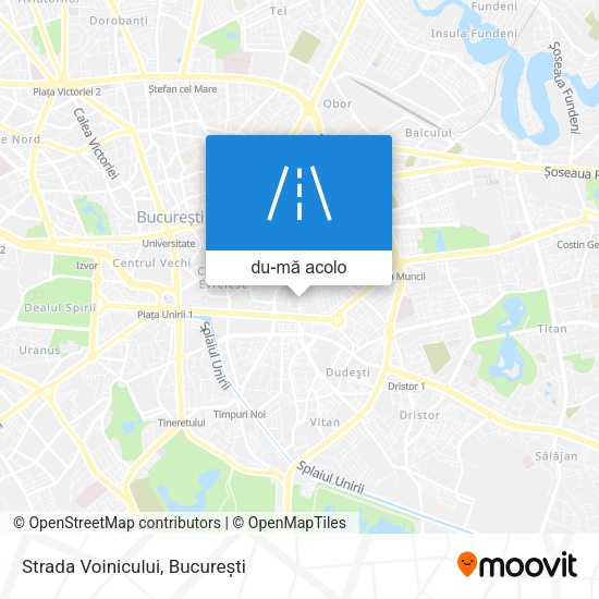 Hartă Strada Voinicului