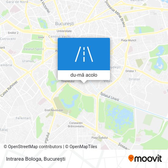 Hartă Intrarea Bologa