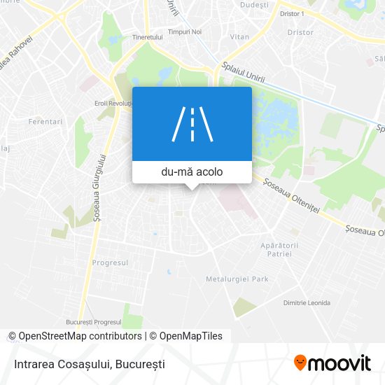 Hartă Intrarea Cosașului