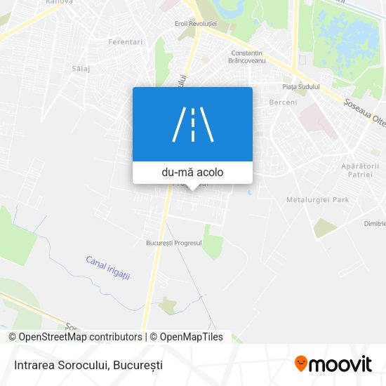 Hartă Intrarea Sorocului