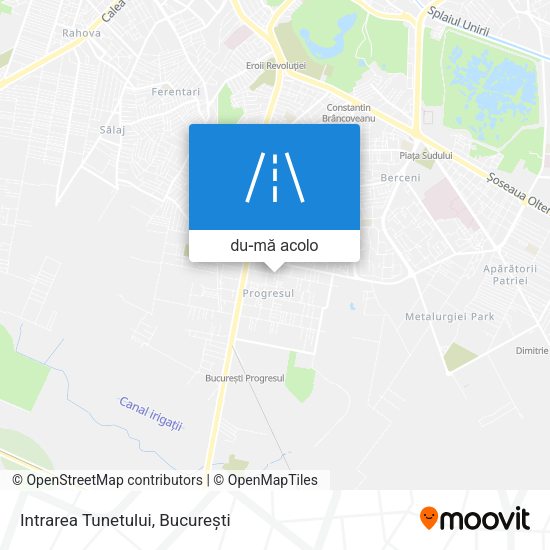 Hartă Intrarea Tunetului
