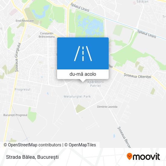 Hartă Strada Bâlea