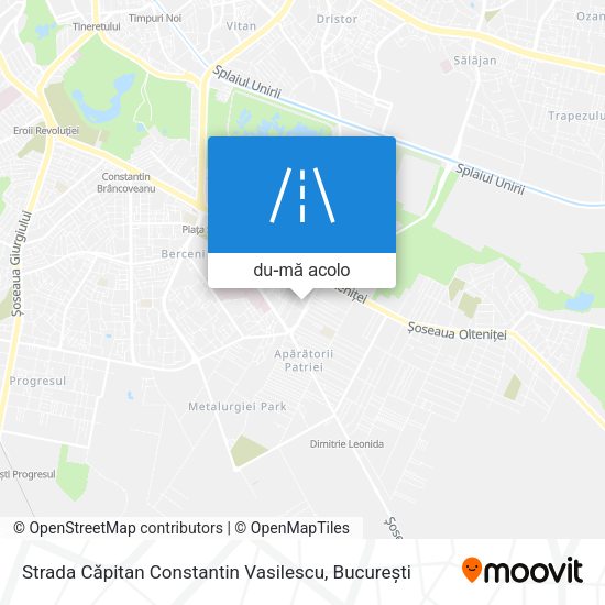 Hartă Strada Căpitan Constantin Vasilescu