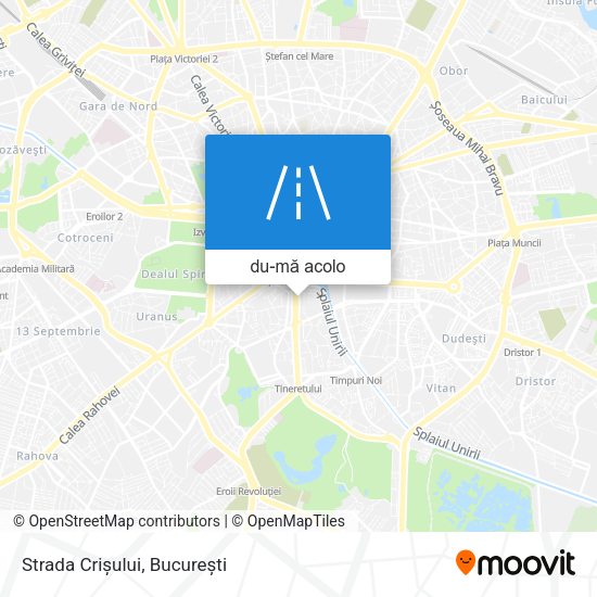Hartă Strada Crișului
