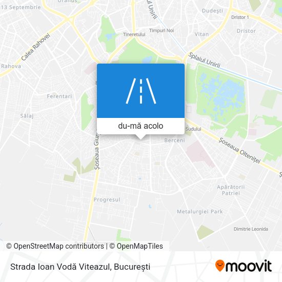 Hartă Strada Ioan Vodă Viteazul