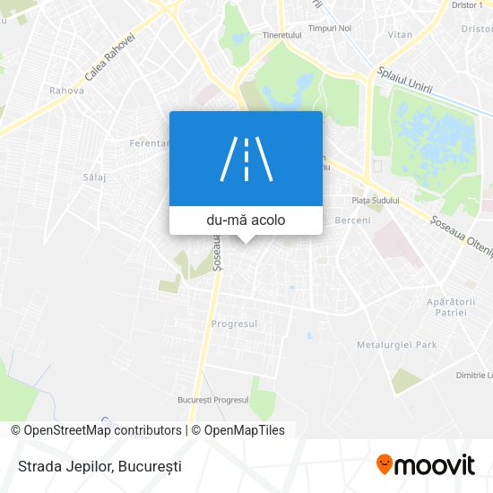 Hartă Strada Jepilor