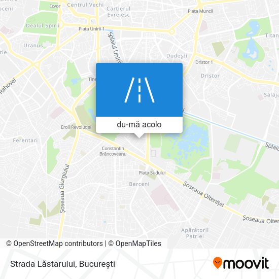 Hartă Strada Lăstarului