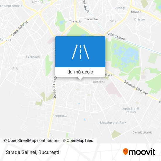 Hartă Strada Salinei