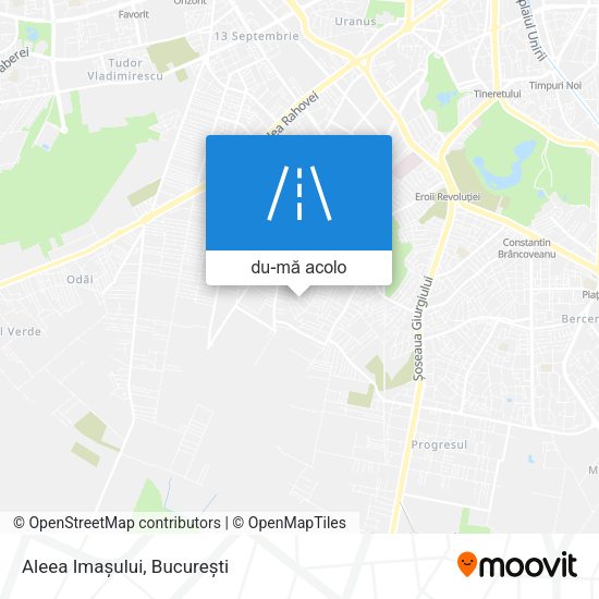Hartă Aleea Imașului