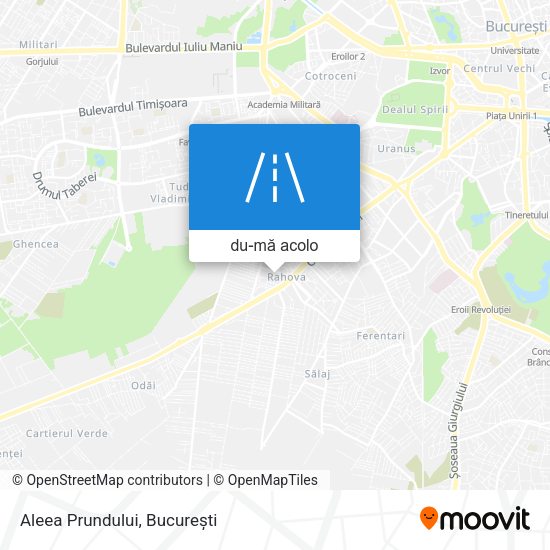 Hartă Aleea Prundului