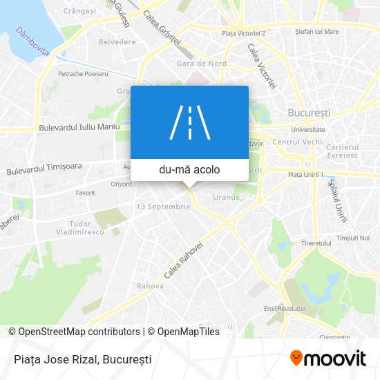 Hartă Piața Jose Rizal