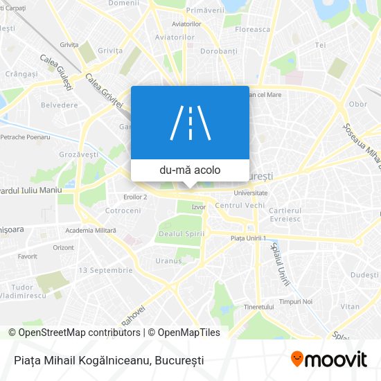 Hartă Piața Mihail Kogălniceanu