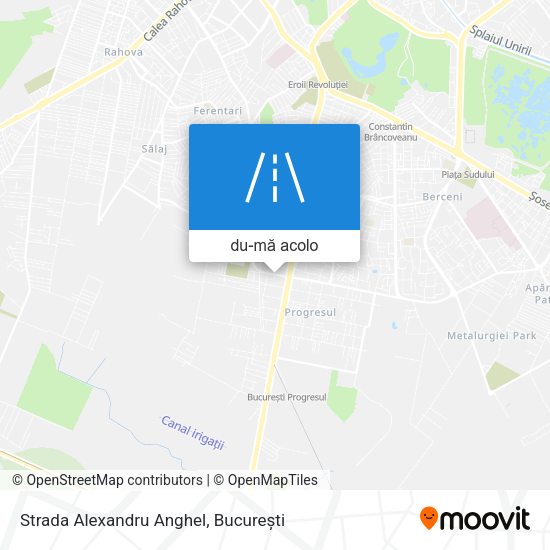 Hartă Strada Alexandru Anghel