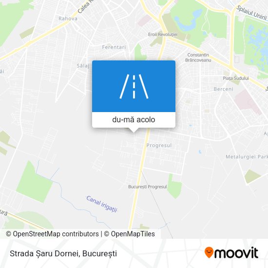 Hartă Strada Șaru Dornei