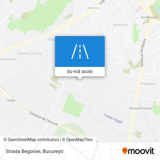 Hartă Strada Begoniei