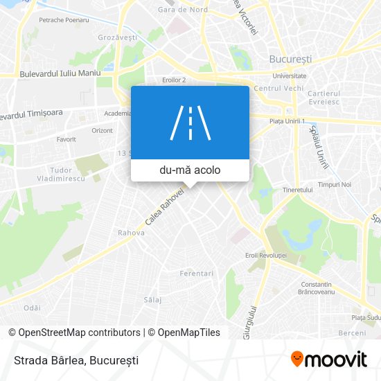 Hartă Strada Bârlea