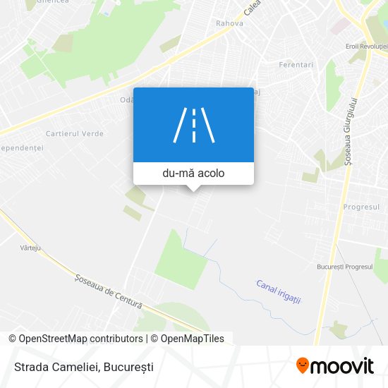 Hartă Strada Cameliei
