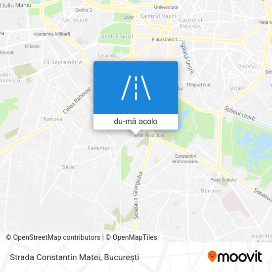 Hartă Strada Constantin Matei
